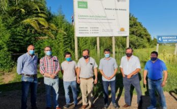 Lima y Falero inauguraron camino de acceso a San Antonio