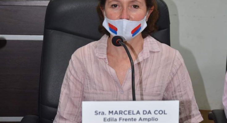 La edil del Frente Amplio Marcela Da Col manifestó su preocupación por la situación de docentes que viajan al interior y a otros departamentos