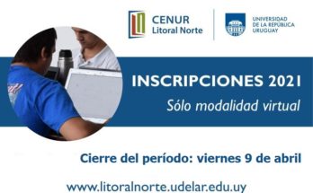 Udelar extiende período de inscripción  hasta el viernes 9 de abril