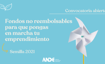 Abrió convocatoria de ANDE de apoyo no reembolsable para emprendimientos