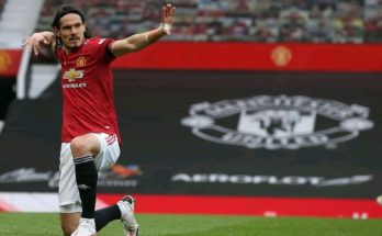 Manchester United 3 – Burnley 1: Edinson Cavani ingresó en el segundo tiempo y volvió a anotar