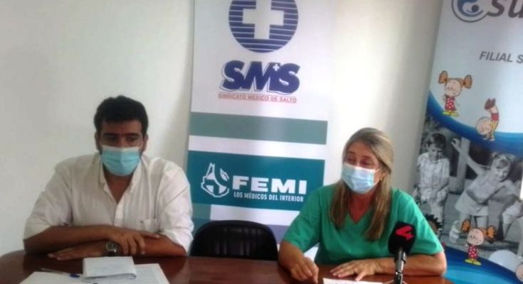 Afiliados al Sindicato Médico de Salto colaboran con la RAP en la atención telefónica a pacientes con Covid