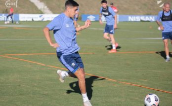 Camilo Cándido comenzó este miércoles los entrenamientos con Nacional