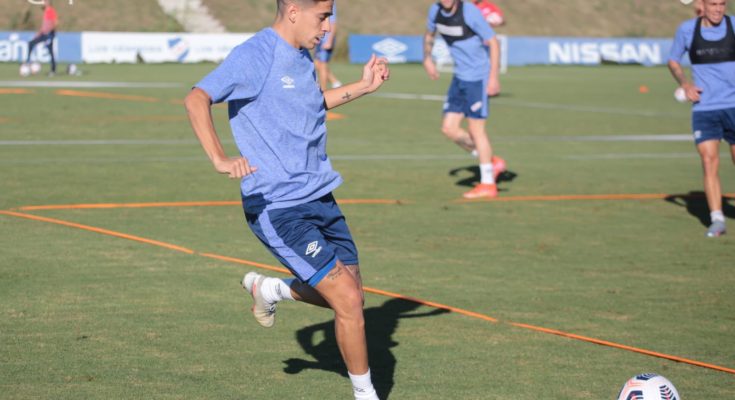 Camilo Cándido comenzó este miércoles los entrenamientos con Nacional