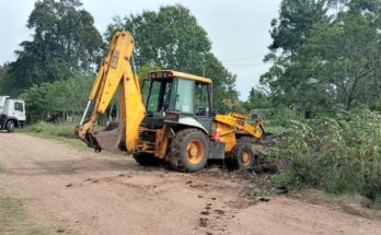 Continúa con la recolección de restos de podas en zona de Termas del Daymán