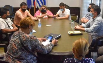 Intendente Andrés Lima se reunió con el Colectivo Ollas y Merenderos de Salto