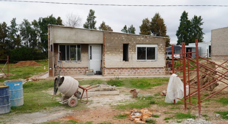 Se construyen 50 viviendas de Mevir en colonias Garibaldi y Osimani