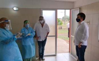 Quedó habilitado el tercer vacunatorio del interior del departamento en Valentín