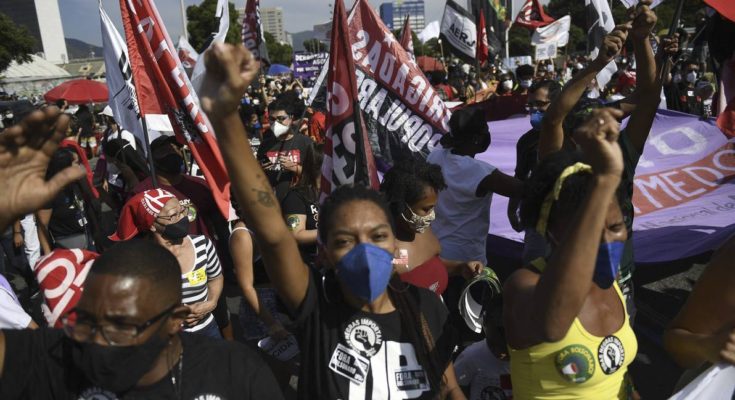 Multitudinarias manifestaciones contra Bolsonaro por el manejo de la pandemia