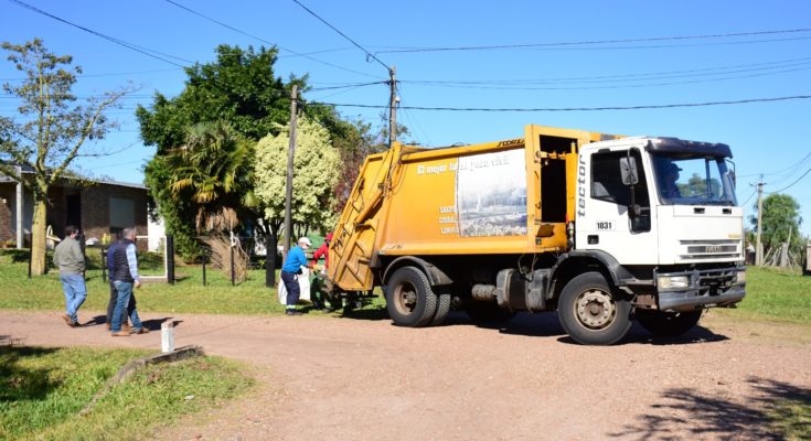 Arapey, Belén y Constitución con servicio propio de recolección