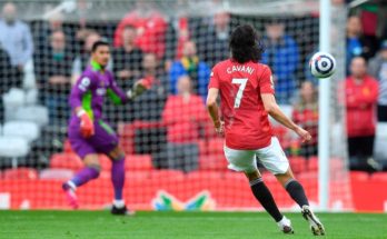 Inglaterra: Manchester United empató con Fulham 1-1 con un golazo de Edinson Cavani