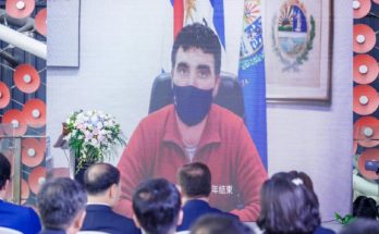 Intendente de Salto compartió un mensaje en la Semana de Uruguay en Hubei – China