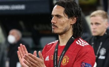 “Duele el alma”, escribió Edinson Cavani tras perder la final de la Europa League