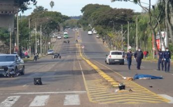 Información oficial sobre siniestro de tránsito fatal en Avda. Harriague en la tarde del jueves