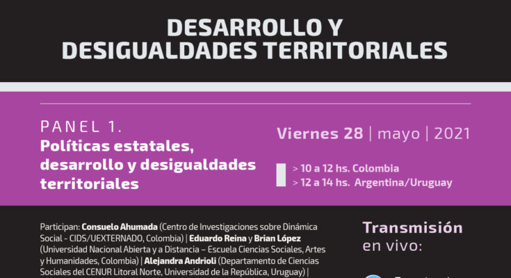Jornadas internacionales: Desarrollo  y desigualdades territoriales