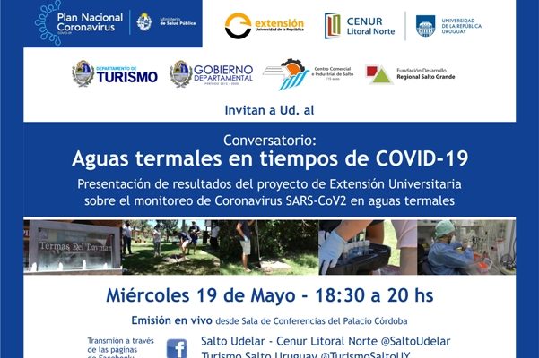 Conversatorio: Aguas Termales en tiempos  de COVID-19 a emitirse por facebook