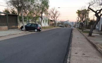 Intendencia de Salto presentó la nueva carpeta asfáltica de calle Osimani y Llerena