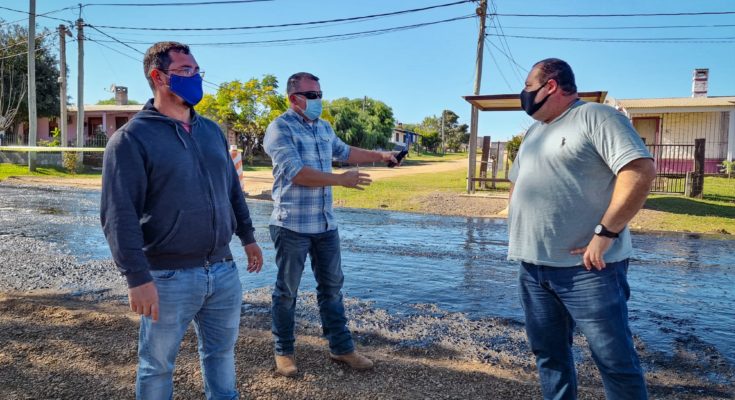 Intendente Lima destacó bituminización de calles en Constitución en el marco del Plan Operativo Anual