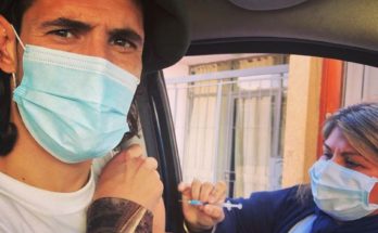 Cavani se vacunó contra COVID e incentivó a que todos lo hagan para salir de la pandemia