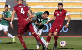 Eliminatorias: Bolivia derrotó 3-1 a Venezuela en el Estadio Hernando Siles de La Paz