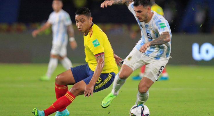 Eliminatorias: Argentina y Colombia empataron 2-2 en un partidazo jugado en Barranquilla