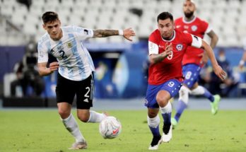 Copa América: Argentina y Chile empataron 1-1 en Río de Janeiro por el grupo de Uruguay