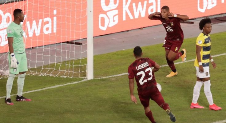 Copa América: Ecuador y Venezuela empataron 2-2 en Río de Janeiro por el grupo B