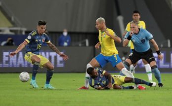 Copa América: Brasil derrotó 2-1 a Colombia en el Nilton Santos de Río y es líder perfecto