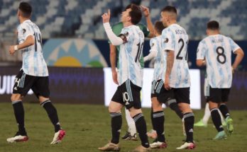 Copa América: Argentina goleó a Bolivia 4-1 y aseguró el primer lugar del grupo A