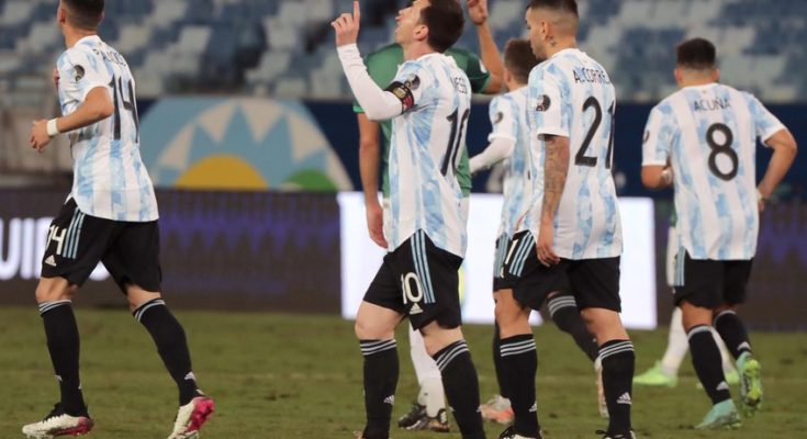 Copa América: Argentina goleó a Bolivia 4-1 y aseguró el primer lugar del grupo A