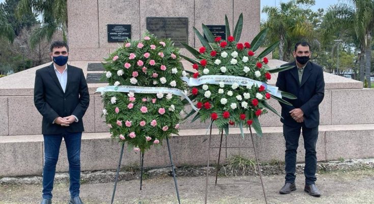 Conmemoración del 257º aniversario del natalicio del prócer José Gervasio Artigas