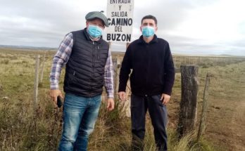 Director de Descentralización y diputado Álvaro Lima recorrieron obras en el interior