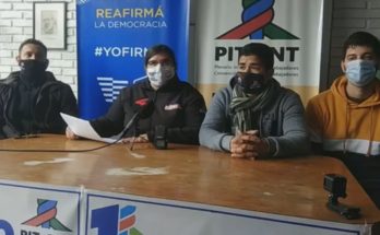 Plenario Departamental Salto del PIT-CNT realizó la lectura de una proclama en el marco del paro general