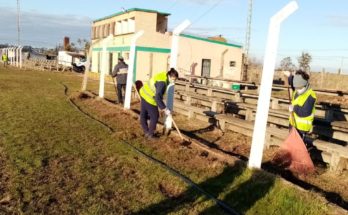 Intendencia de Salto suma esfuerzos en la remodelación del Estadio Vispo Mari