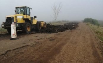 Intendencia de Salto realizó mantenimiento en el camino de acceso a Termas del Arapey