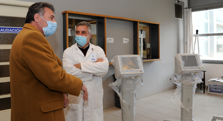 Ministerio de Salud Pública entregó equipamiento al Hospital de Clínicas