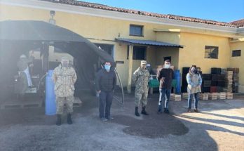 Visita al Batallón Ituzaingó de Infantería N° 7