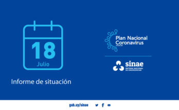 SINAE confirmó un nuevo caso de Covid-19 este domingo en Salto. Hay 163 personas cursando la enfermedad