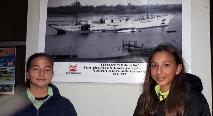 Rowing viaja a Dolores a Campamento de canotaje