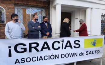 Asociación Down de Salto inauguró primera etapa de las obras de su sede