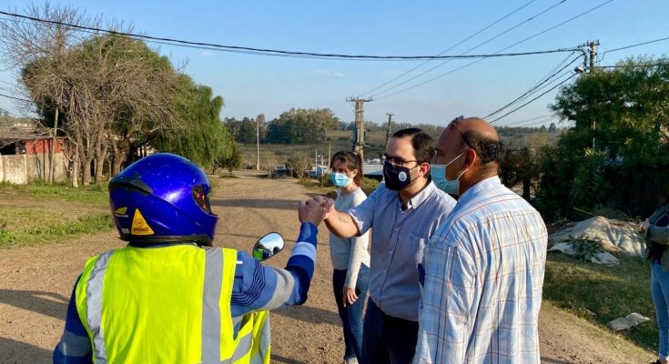 Edil Marziotte recorrió Barrios Martínez Méndez y Burton: “Se nota a la vista la ausencia de la Intendencia” dijo