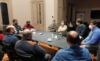 Autoridades de la Intendencia se reunieron con la directiva del Centro Comercial e Industrial de Salto
