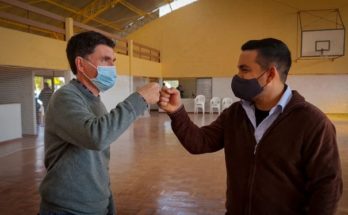 Diputado Lima junto al Director de Descentralización y el alcalde Luis Zuliani recorrieron el Municipio de Belén