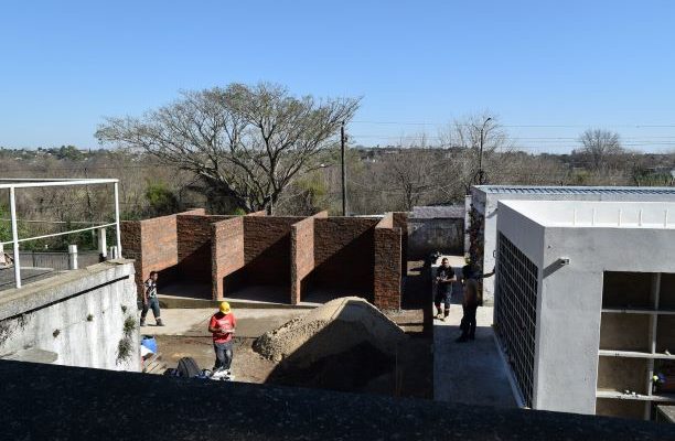 Intendencia de Salto continúa con las obras de ampliación en el Cementerio Central