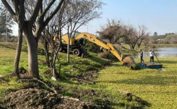 Intendencia de Salto recupera el Laguito de Playa Las Cavas en Costanera Norte