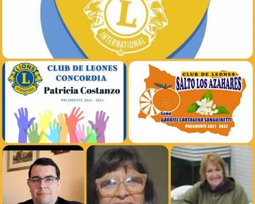 Los Clubes de Leones cuentan con nuevos presidentes desde este jueves. El sábado se hará la ceremonia formal
