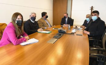 Andrés Lima valoró como productiva la reunión de los intendentes del Litoral con Álvaro Delgado