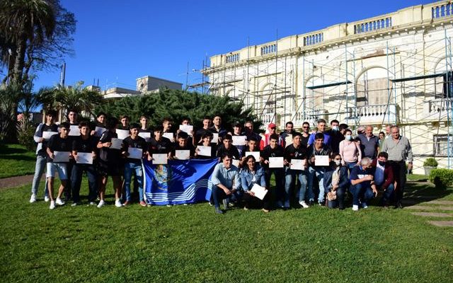 Intendente Lima y su equipo de gobierno realizaron un reconocimiento a la selección salteña Sub 14