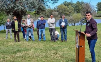 Intendente Andrés Lima dejó habilitado el Parque del Lago