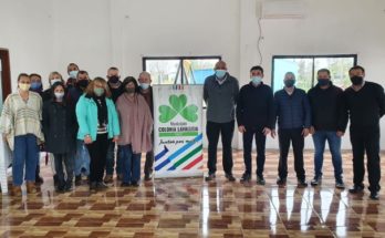 Equipo de Descentralización y diputado Lima participaron de la inauguración de las mejoras en la sede social de Colonia Lavalleja